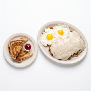 >>Country Fried Steak Breakfast