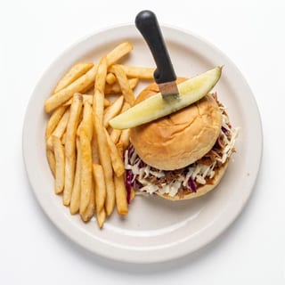 >>House Slow Roasted Pulled Pork Sandwich