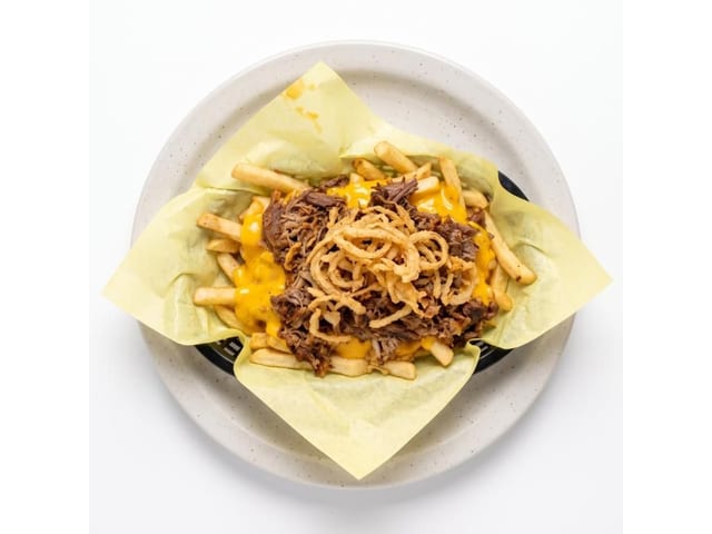 Pulled Pork Fries Basket.