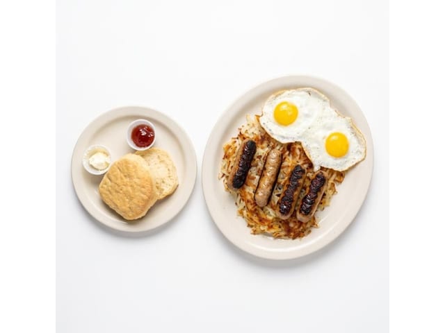 Eggs & Sausage Links.