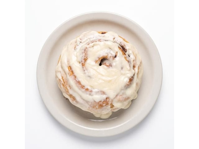 Ginormous Homemade Cinnamon Roll.